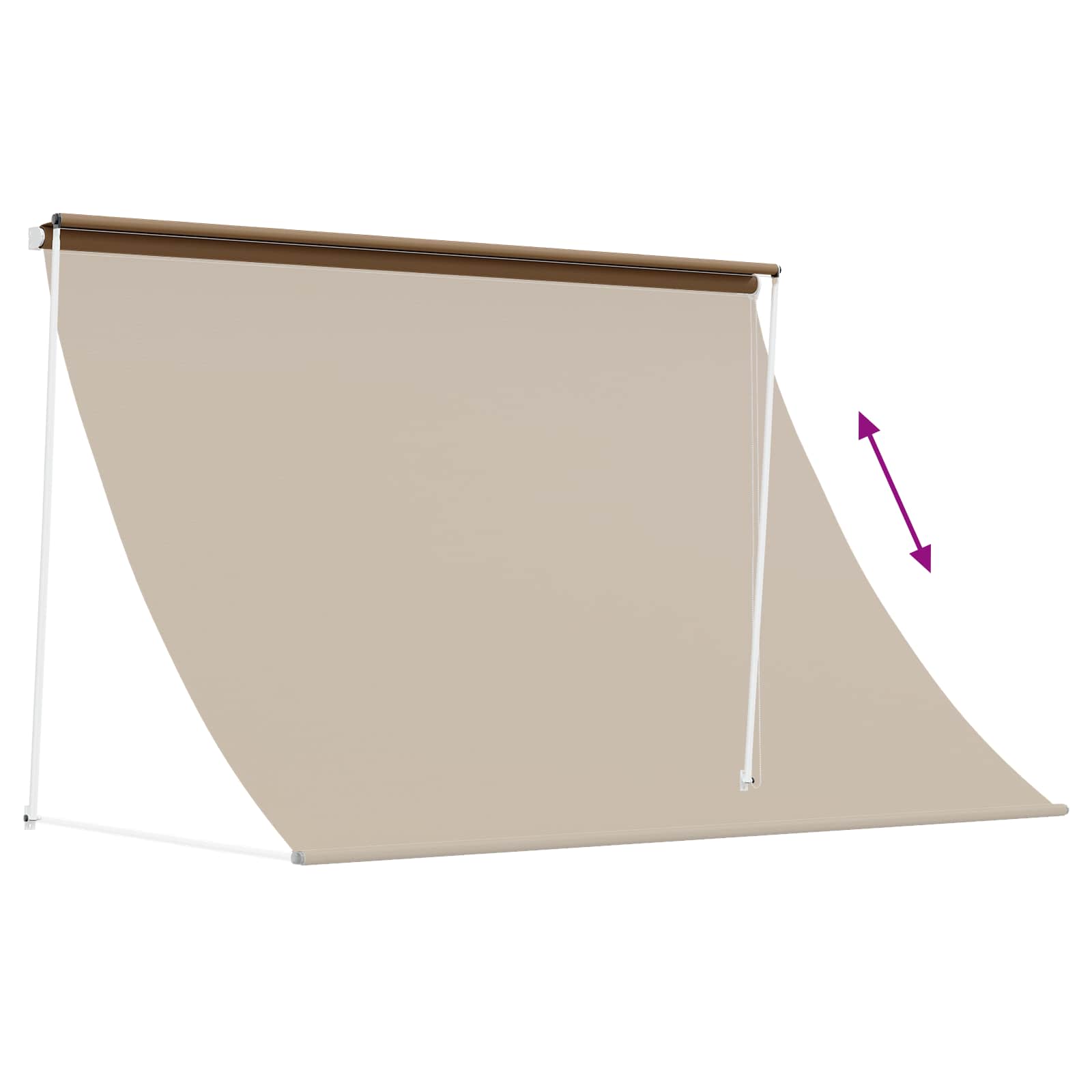 Markise Beige 100 x 150 cm