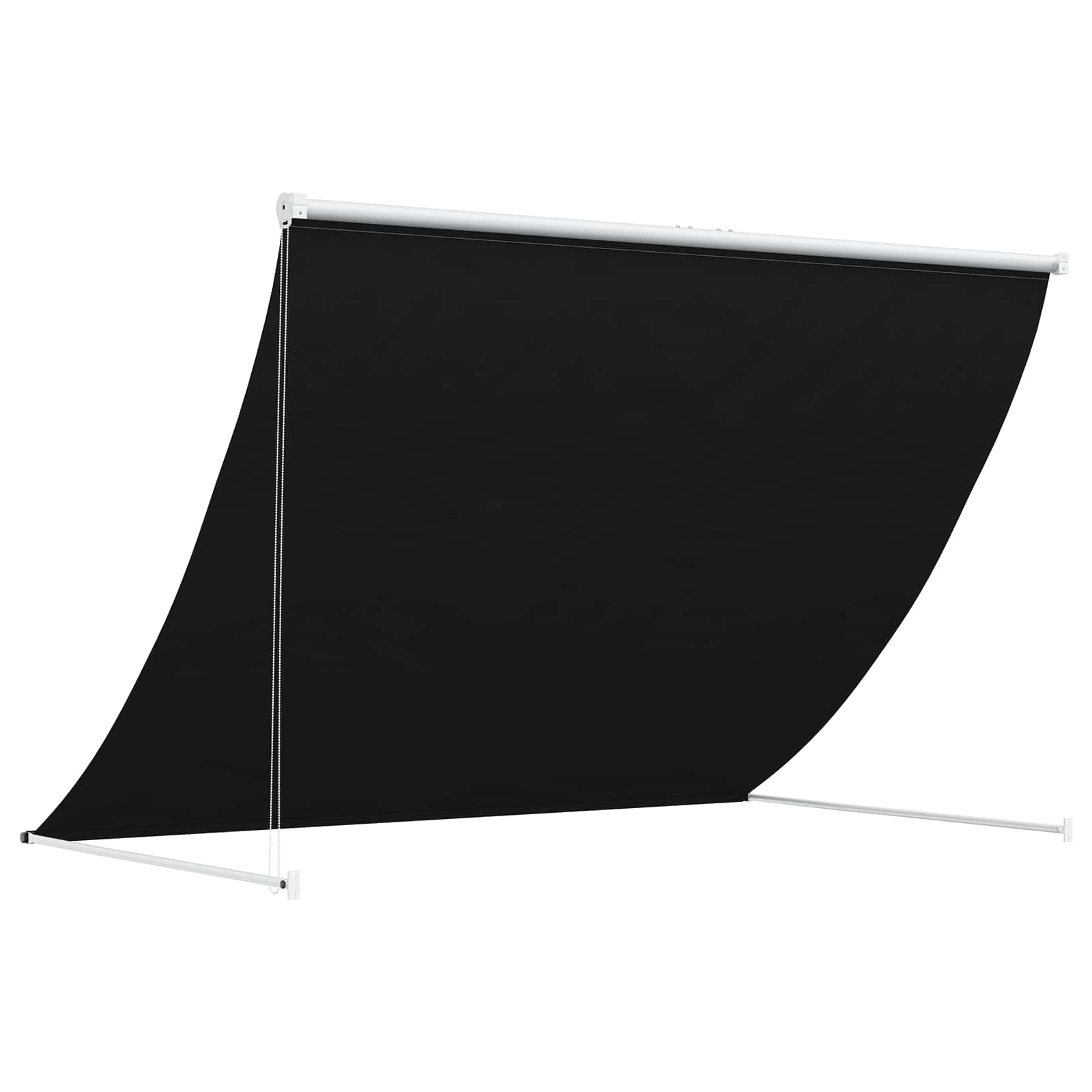 Markise Schwarz 400 x 150 cm