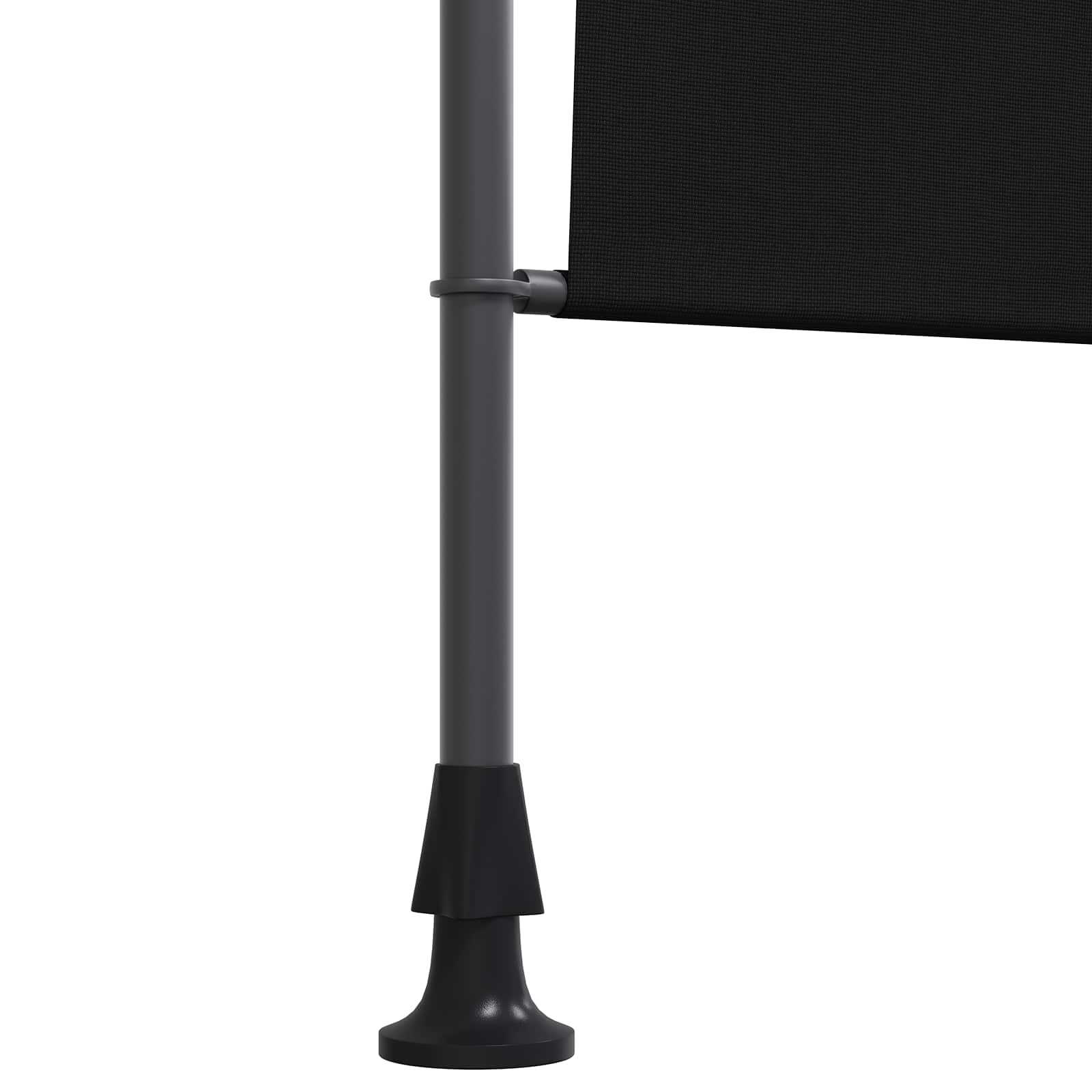 Outdoor Rollo Schwarz 200 x 270 cm