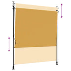 Outdoor Rollo Sand 120 x 270 cm