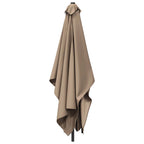 Garten-Sonnenschirm 200 x 300 cm Polyester Rechtwinklig Taupe