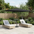 Garten-Sonnenschirm 200 x 300 cm Polyester Rechtwinklig