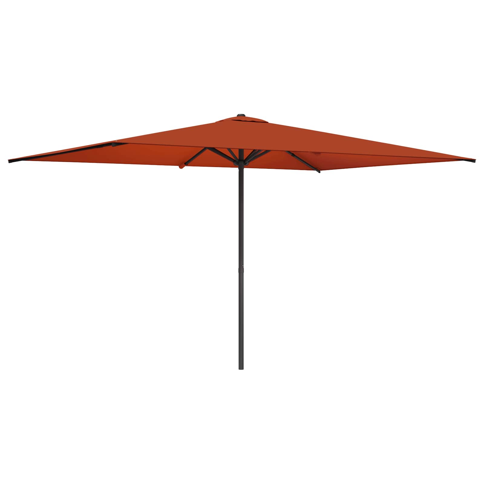 Garten-Sonnenschirm 200 x 300 cm Polyester Rechtwinklig