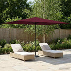 Garten-Sonnenschirm 200 x 300 cm Polyester Rechtwinklig