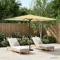 Garten-Sonnenschirm 200 x 300 cm Polyester Rechtwinklig