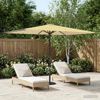 Garten-Sonnenschirm 200 x 300 cm Polyester Rechtwinklig