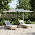Garten-Sonnenschirm 200 x 300 cm Polyester Rechtwinklig