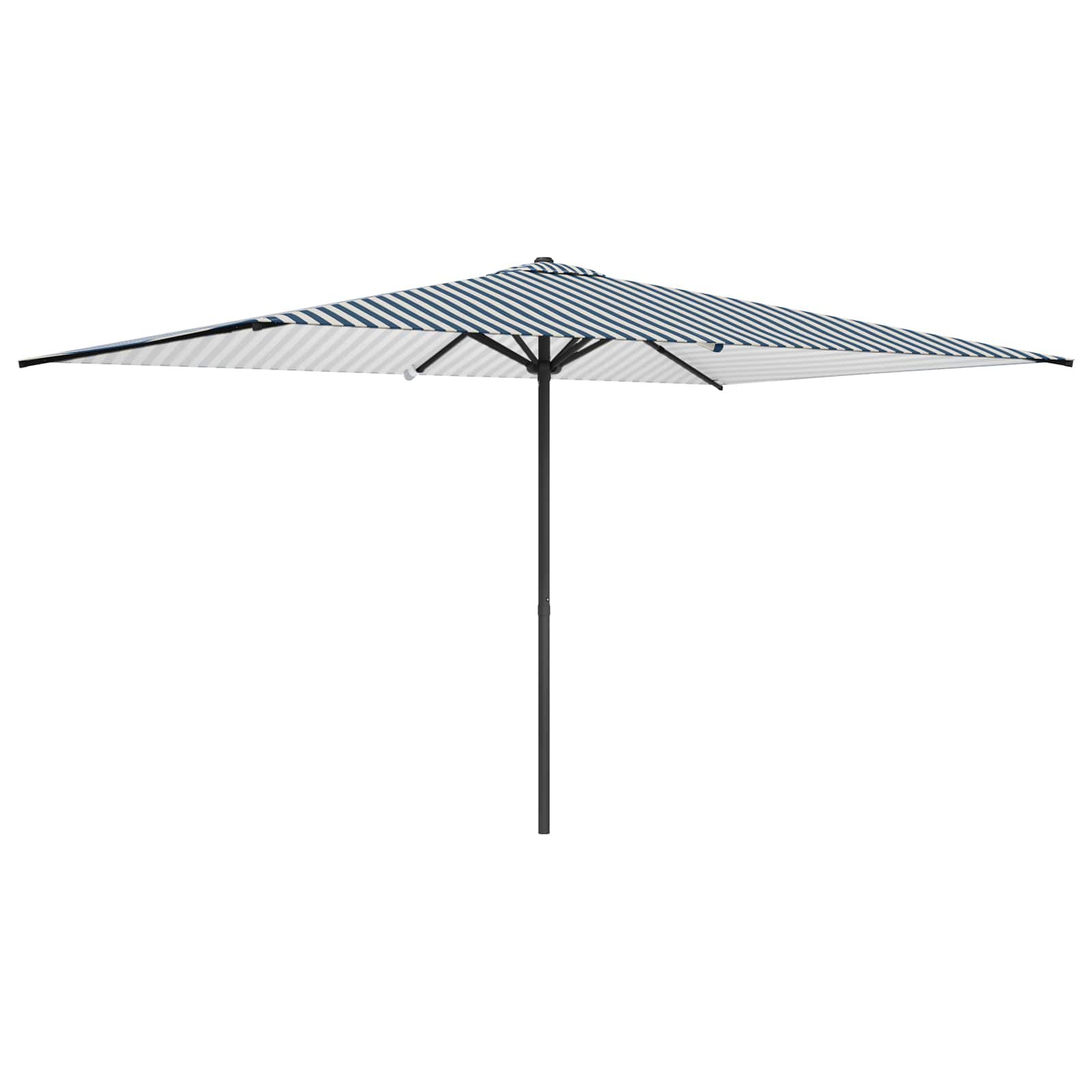 Garten-Sonnenschirm 200 x 300 cm Polyester Rechtwinklig