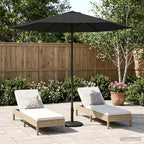 Garten-Sonnenschirm 230 x 230 cm Polyester Rechtwinklig
