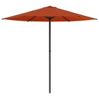 Garten-Sonnenschirm 230 x 230 cm Polyester Rechtwinklig