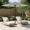 Garten-Sonnenschirm 230 x 230 cm Polyester Rechtwinklig