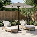 Garten-Sonnenschirm 230 x 230 cm Polyester Rechtwinklig