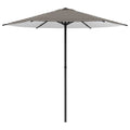 Garten-Sonnenschirm 230 x 230 cm Polyester Rechtwinklig