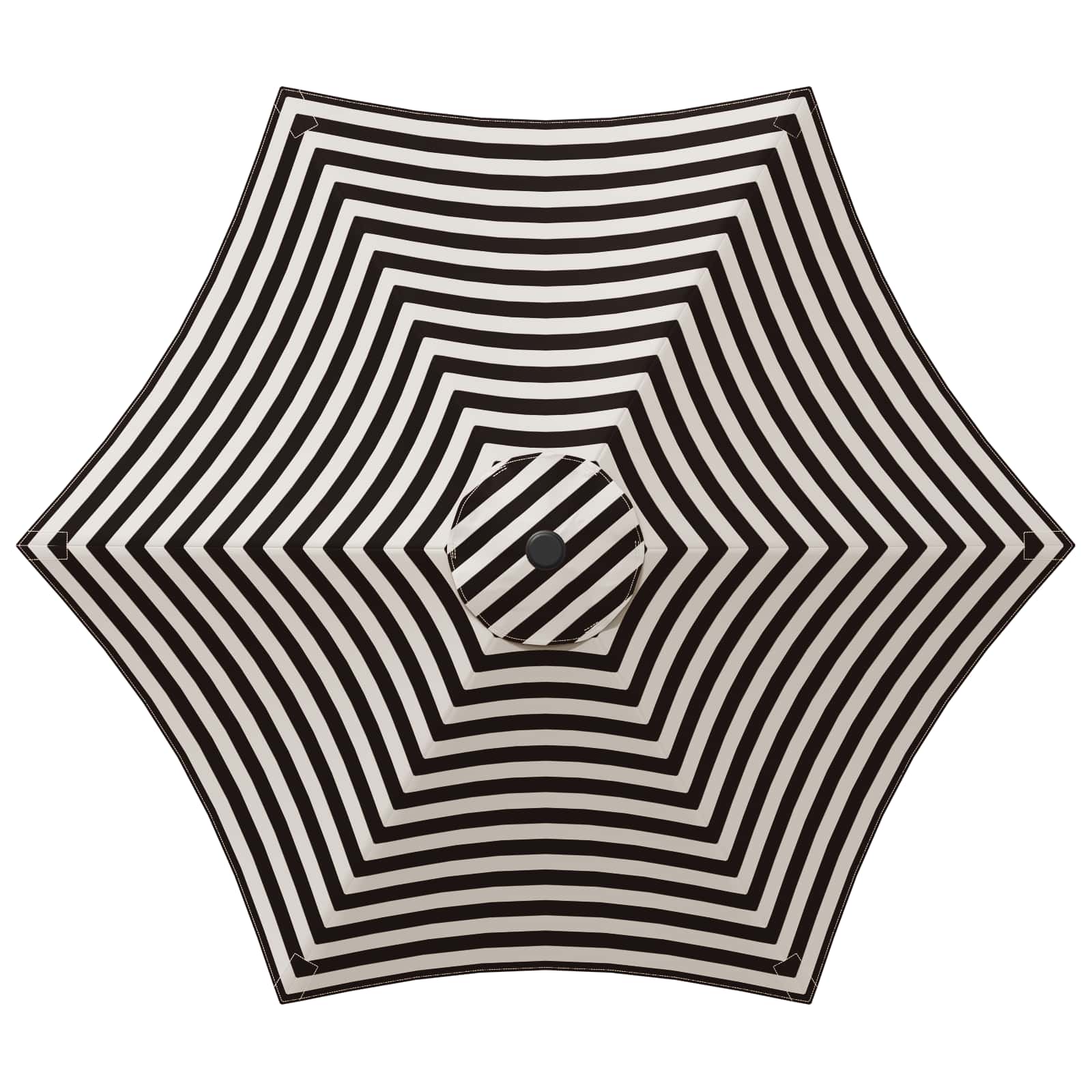 Garten-Sonnenschirm 230 x 230 cm Polyester Rechtwinklig