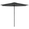 Garten-Sonnenschirm 270 x 270 cm Polyester Rechtwinklig