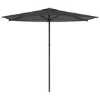 Garten-Sonnenschirm 270 x 270 cm Polyester Rechtwinklig