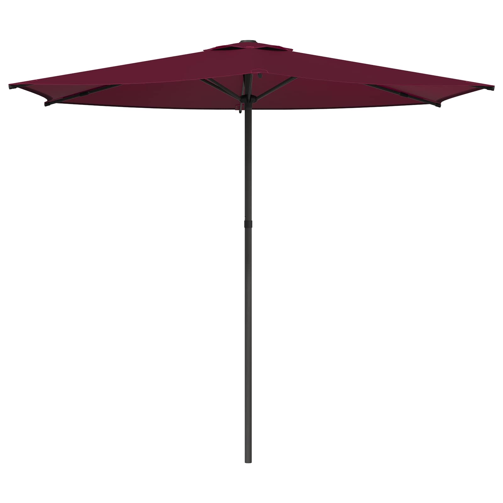 Garten-Sonnenschirm 270 x 270 cm Polyester Rechtwinklig