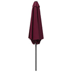 Garten-Sonnenschirm 270 x 270 cm Polyester Rechtwinklig