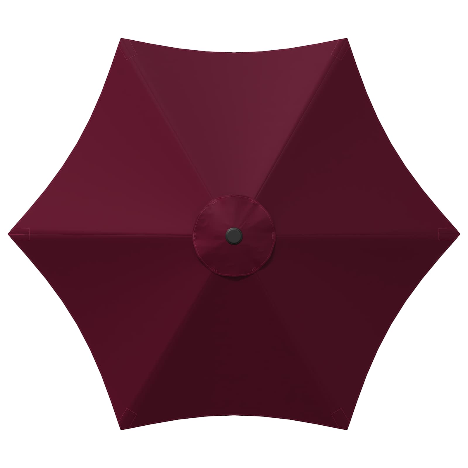 Garten-Sonnenschirm 270 x 270 cm Polyester Rechtwinklig