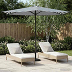 Garten-Sonnenschirm 270 x 270 cm Polyester Rechtwinklig