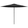 Garten-Sonnenschirm 300 x 300 cm Polyester Rechtwinklig