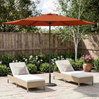 Garten-Sonnenschirm 300 x 300 cm Polyester Rechtwinklig