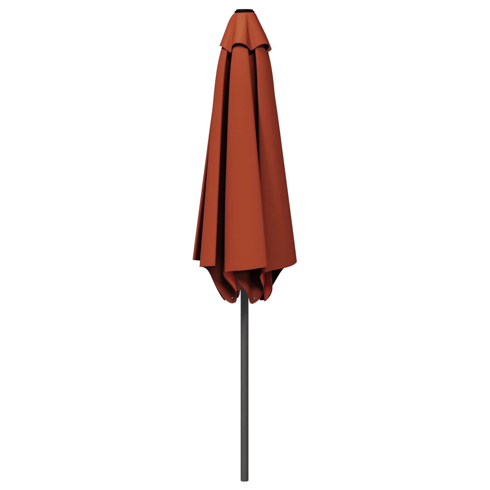 Garten-Sonnenschirm 300 x 300 cm Polyester Rechtwinklig