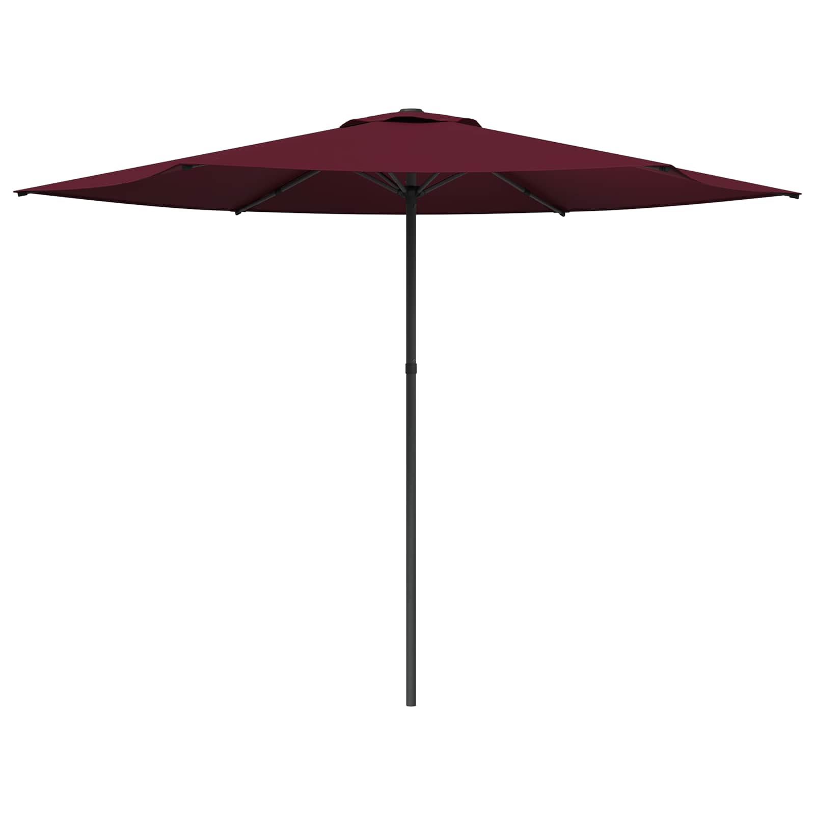 Garten-Sonnenschirm 300 x 300 cm Polyester Rechtwinklig