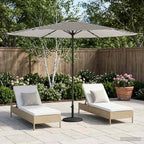 Garten-Sonnenschirm 300 x 300 cm Polyester Rechtwinklig