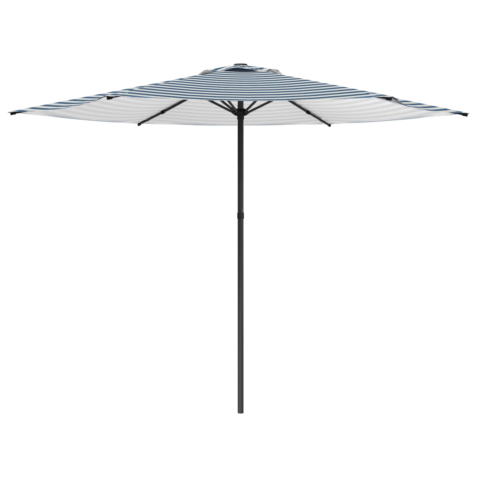 Garten-Sonnenschirm 300 x 300 cm Polyester Rechtwinklig