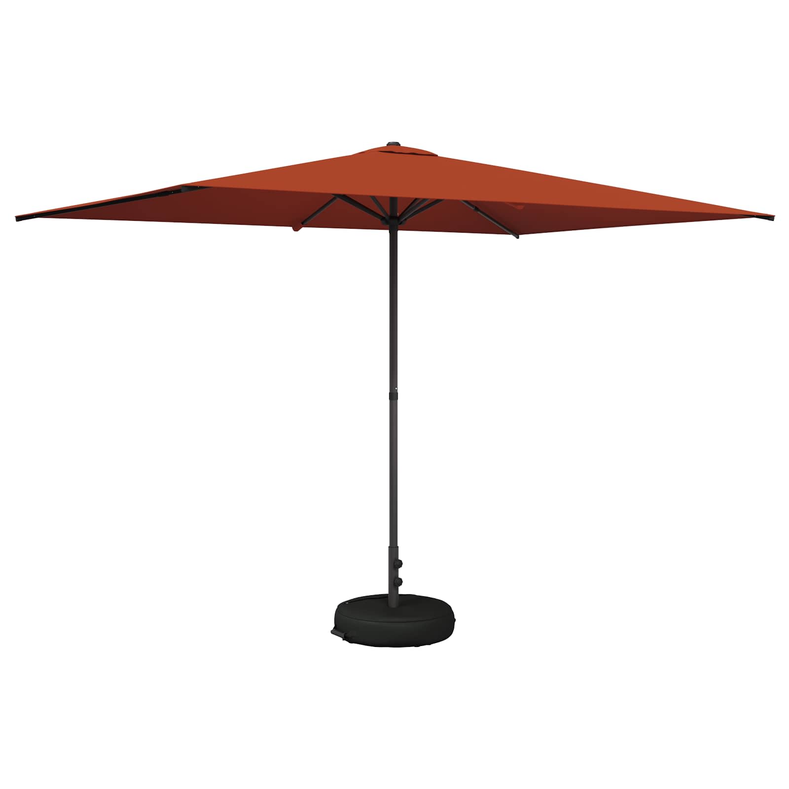 Garten-Sonnenschirm 200 x 300 cm Polyester Rechtwinklig