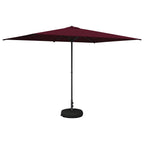 Garten-Sonnenschirm 200 x 300 cm Polyester Rechtwinklig