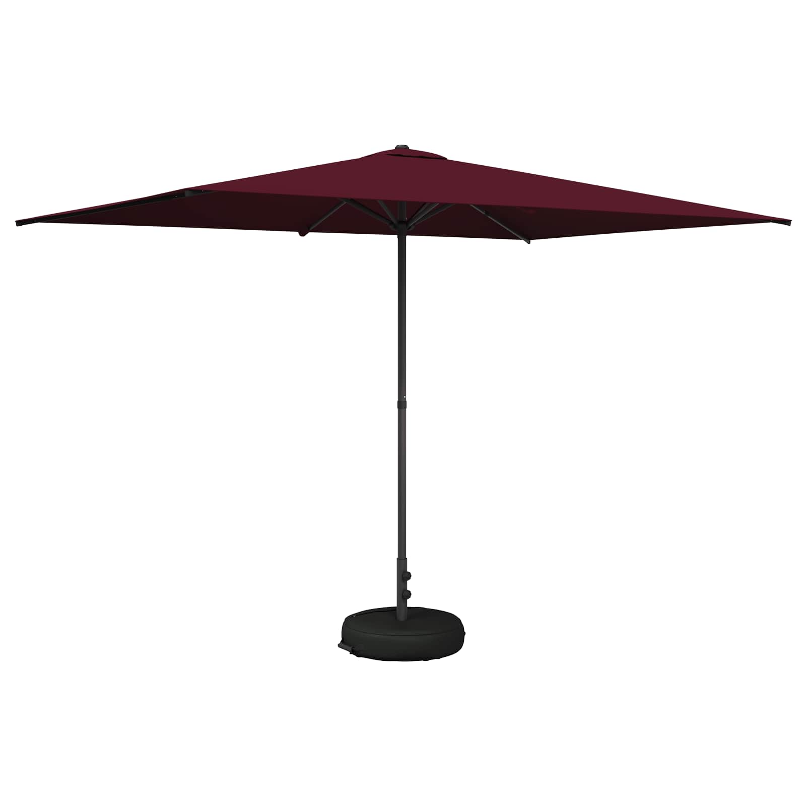 Garten-Sonnenschirm 200 x 300 cm Polyester Rechtwinklig