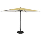 Garten-Sonnenschirm 200 x 300 cm Polyester Rechtwinklig