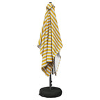 Garten-Sonnenschirm 200 x 300 cm Polyester Rechtwinklig