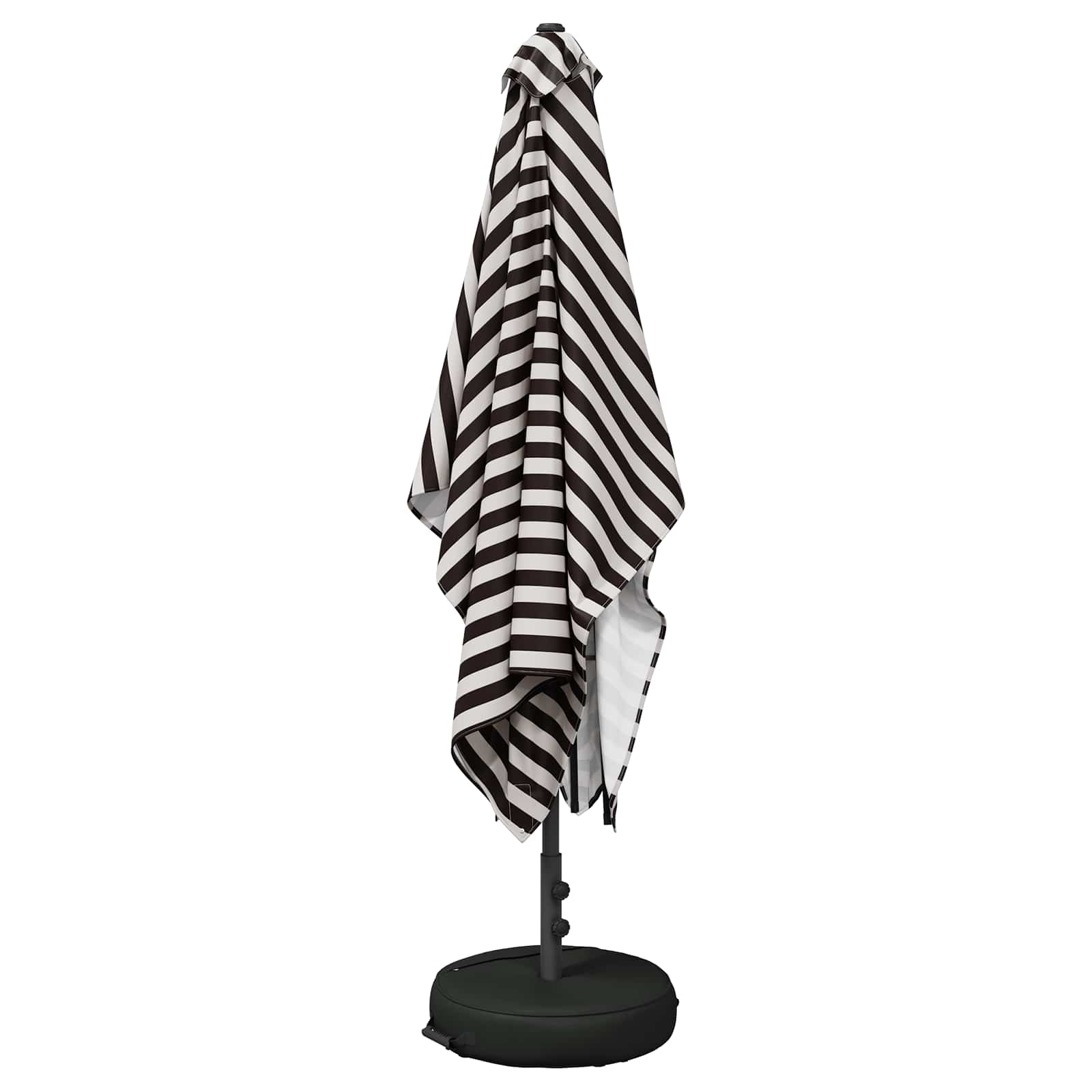 Garten-Sonnenschirm 200 x 300 cm Polyester Rechtwinklig