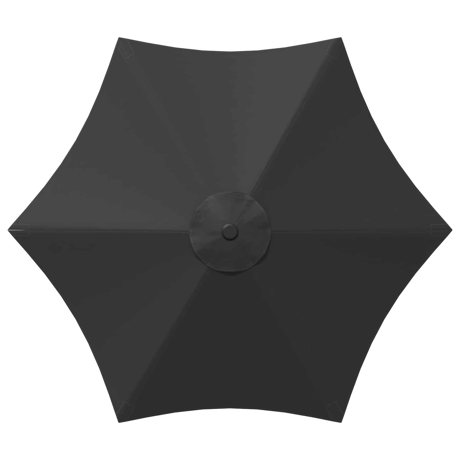 Garten-Sonnenschirm 230 x 230 cm Polyester Rechtwinklig