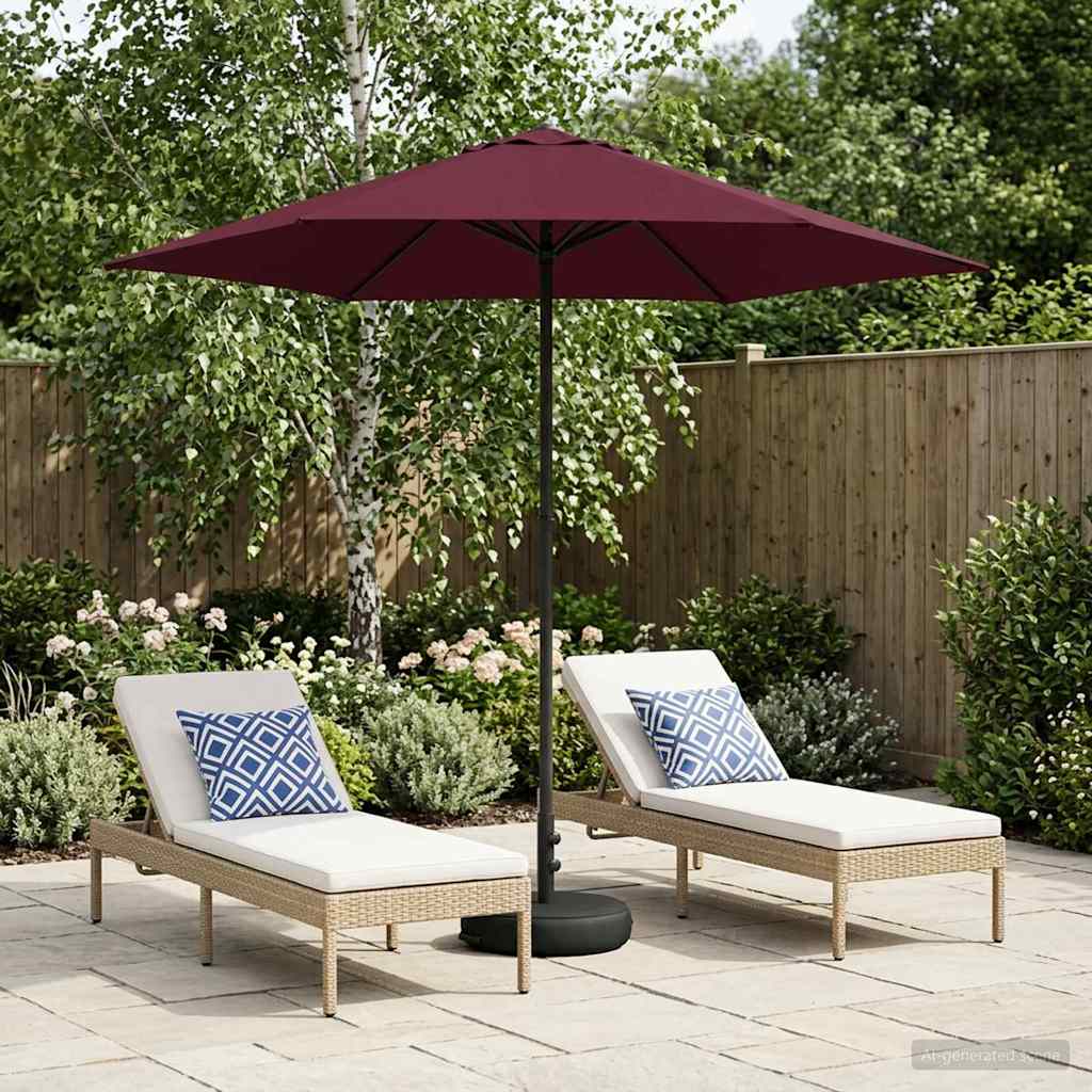 Garten-Sonnenschirm 230 x 230 cm Polyester Rechtwinklig