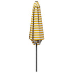 Garten-Sonnenschirm 230 x 230 cm Polyester Rechtwinklig
