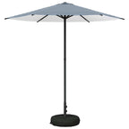Garten-Sonnenschirm 230 x 230 cm Polyester Rechtwinklig