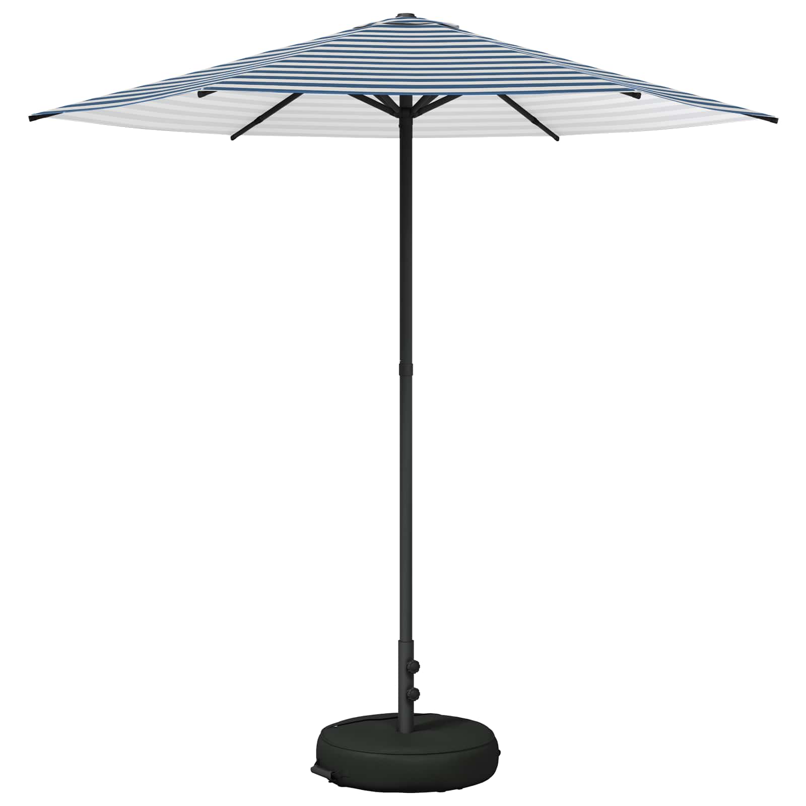 Garten-Sonnenschirm 230 x 230 cm Polyester Rechtwinklig