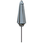 Garten-Sonnenschirm 230 x 230 cm Polyester Rechtwinklig