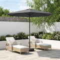 Garten-Sonnenschirm 270 x 270 cm Polyester Rechtwinklig