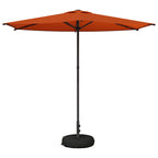 Garten-Sonnenschirm 270 x 270 cm Polyester Rechtwinklig