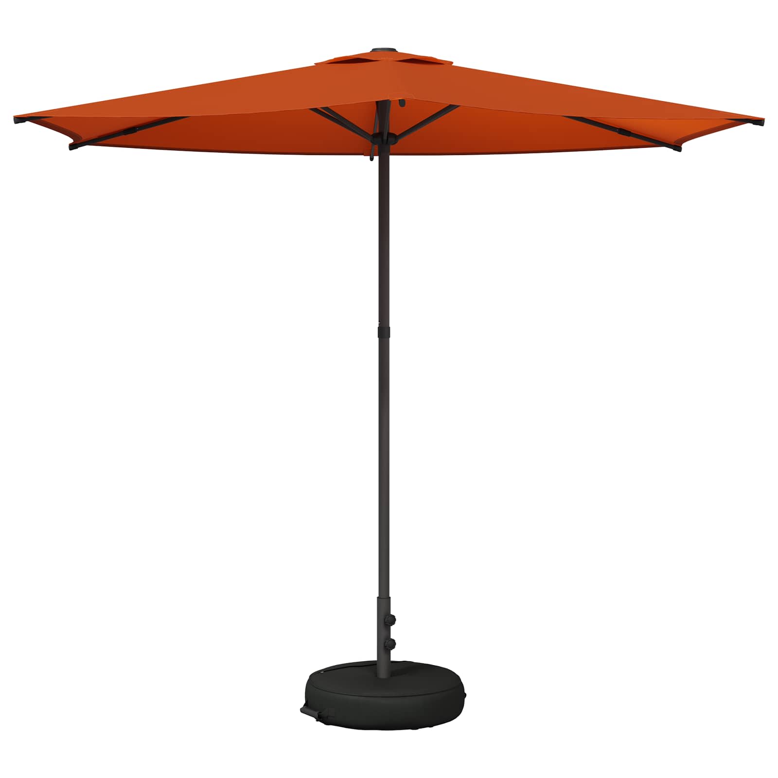 Garten-Sonnenschirm 270 x 270 cm Polyester Rechtwinklig