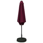 Garten-Sonnenschirm 270 x 270 cm Polyester Rechtwinklig