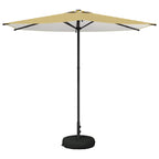 Garten-Sonnenschirm 270 x 270 cm Polyester Rechtwinklig