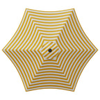 Garten-Sonnenschirm 270 x 270 cm Polyester Rechtwinklig
