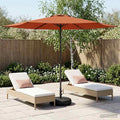 Garten-Sonnenschirm 300 x 300 cm Polyester Rechtwinklig