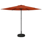 Garten-Sonnenschirm 300 x 300 cm Polyester Rechtwinklig